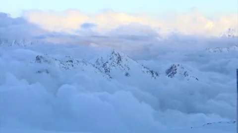 Mountains, clouds ,timelapse Stock Footage 147179139