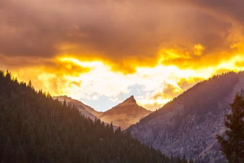 Mountains in Colorado Stock Photos