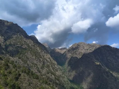 Mountains covered by Cloud in Adhkwari, Katra on Tarakot Marg Photos