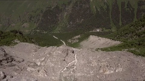 Mountains covered with forests Stock-Footage 65805694