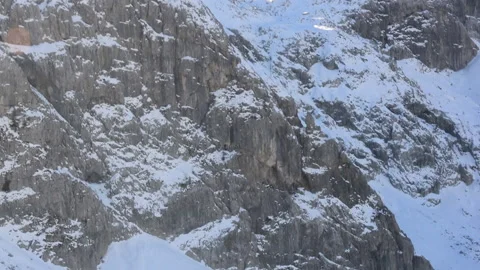 Mountains covered with snow Video stock 141227026