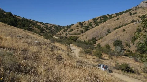 Mountains in Crimea Stock Footage 114117857