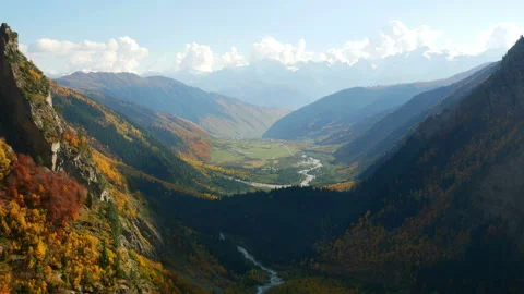 Mountains dawn timelapse Stock Footage 99368995