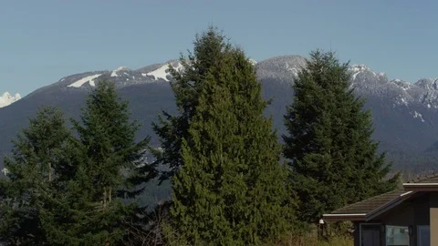 Mountains Daytime Pan 4K Stock Footage 72125929