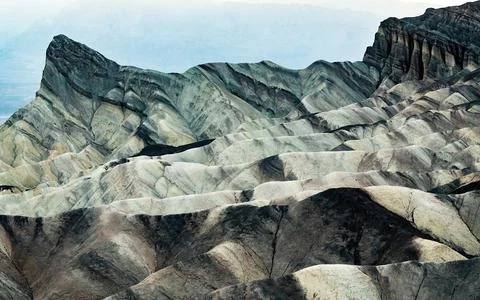 Mountains of Death Valley Stock Photos