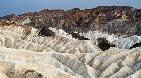 Mountains of Death Valley Stock Photos