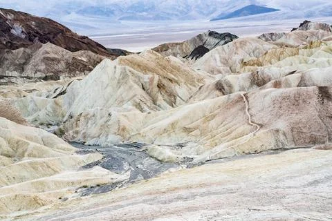 Mountains of Death Valley Stock Photos