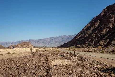 Mountains in the desert of Arava Stock-Fotos