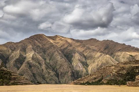 Mountains in the desert Stock Photos