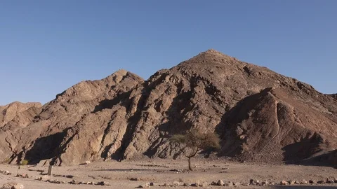 Mountains desert view, dryness 스톡 동영상 119320301