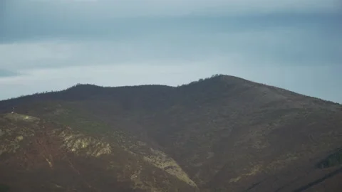 Mountains in the distance Video stock 147548872