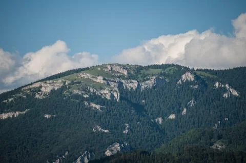 Mountains in the distance Stock Photos