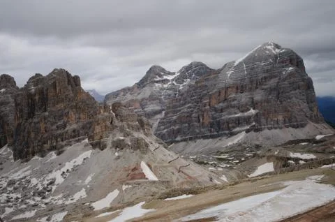 The Mountains of the Dolomites Stock Photos