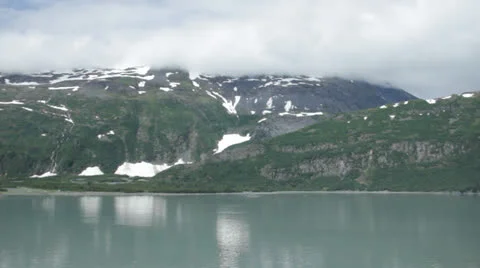 Mountains dotted with snow Stock Footage 26240160