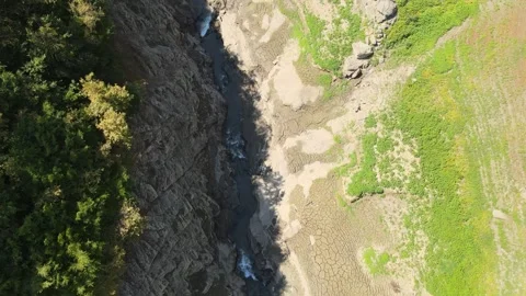 Mountains dried river Stock Footage 240786357