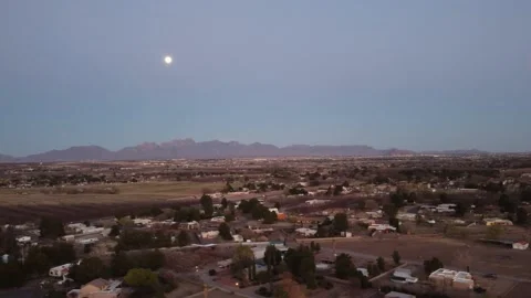 Mountains At Dusk Stock Footage 151185005
