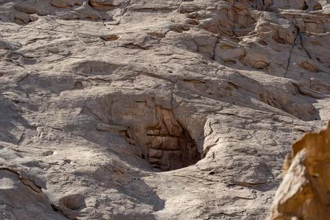 Mountains in egypt. the mountain range of Egypt. travel in egypt. deserts of Stock Photos
