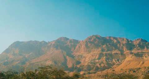 Mountains of Ein Gedi Stockfoto's