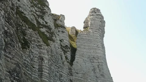 Mountains of Etretat Stock Footage 173560857