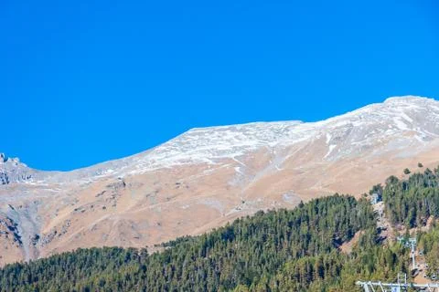 Mountains at fall Stock Photos