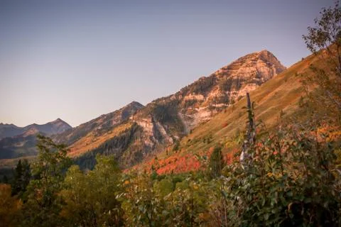 Mountains at Fall Foto stock