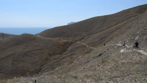 In the mountains Stock Footage 93874842