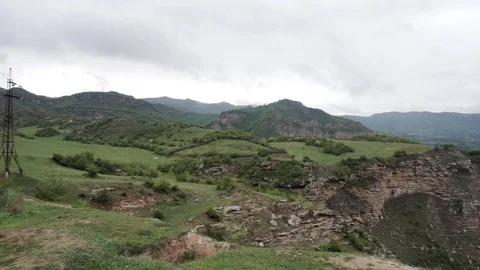 In the mountains Stock Footage 112889334