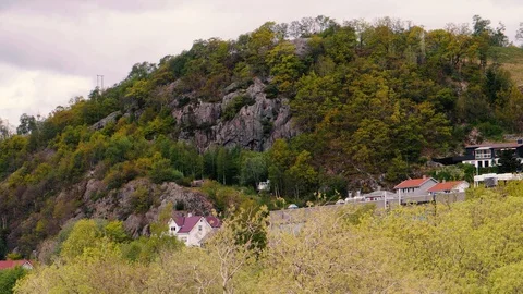 Up in the mountains Stock Footage 125697945