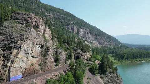 The Mountains Video stock 245392457