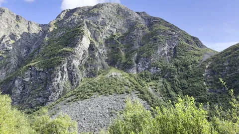 Mountains forest nature norway Stock Footage 337364799