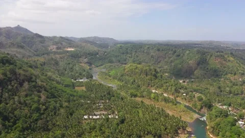 Mountains with forest in the Philippines. Stock Footage 147265150