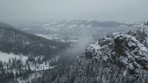 Mountains with forest12 Stock Footage 238843397