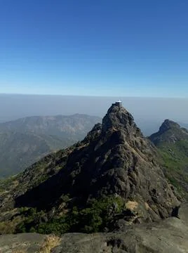 Mountains of girnar Stock Photos
