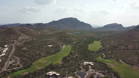 Mountains &amp; Golf Course 動画素材 142841560