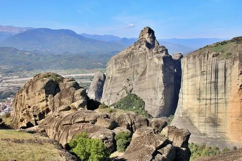 Mountains in Greece Foto stock