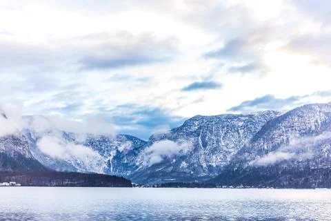Mountains in Hallstatt Stock Photos
