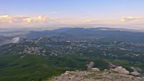 Mountains to the horizon Stock Footage 93115752