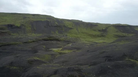 Mountains in Iceland Stock Footage 256548349