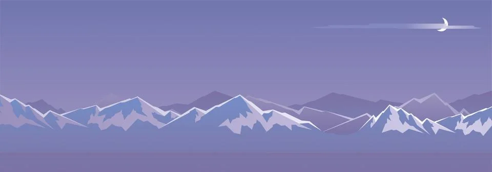 Mountains Stock Illustration