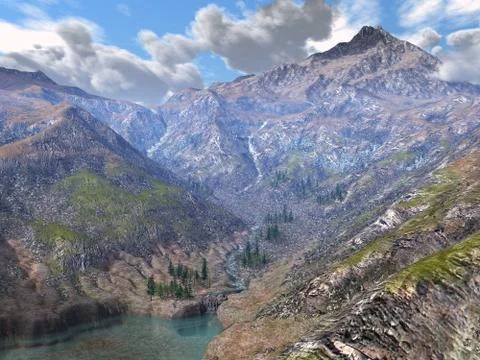 Mountains イラスト素材