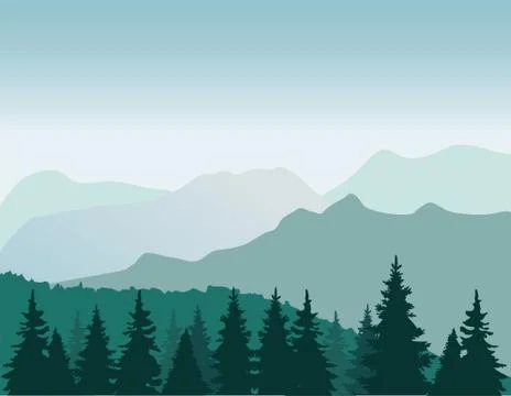 Mountains Stock Illustration