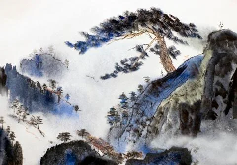 Mountains Stock Illustration