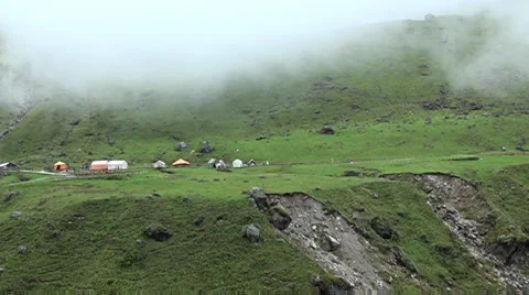 Mountains at Kedarnath Stock Footage 29679298