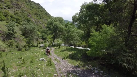Mountains of Kyrgyzstan Stock Footage 159203841