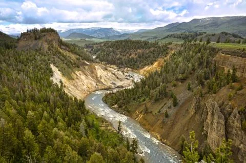 Mountains landscape Foto stock