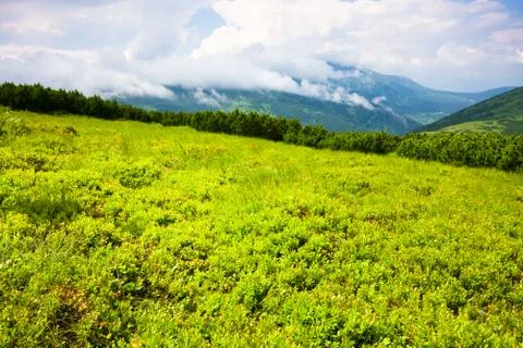 Mountains landscape Stock Photos