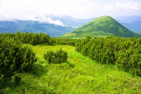 Mountains landscape Stock Photos