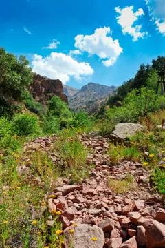 Mountains landscape Stock Photos