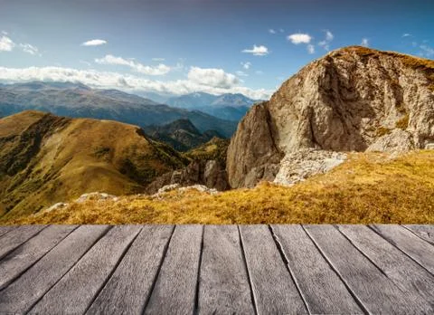 Mountains landscape Stock Photos
