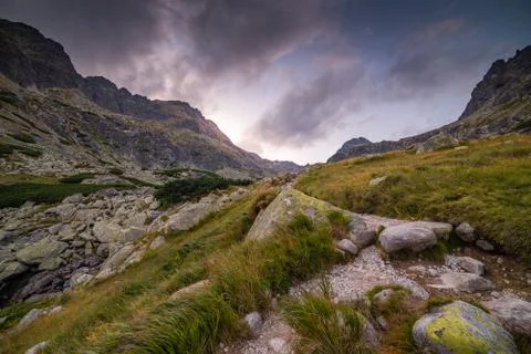 Mountains Landscape Stock Photos